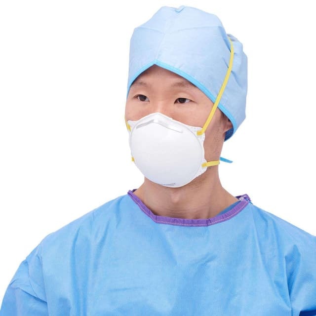 Cone-style N95 Surgical Respirator Masks